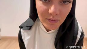 solo masturbation « la nonne »episode special pour halloween