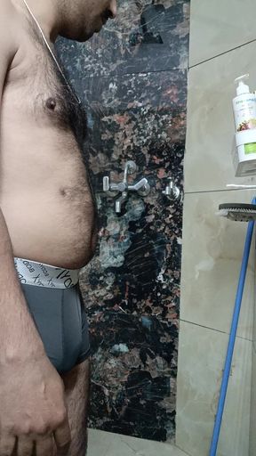 Indian desi police officer get sucked and fucked by neighbour and army officer