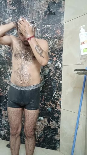 Indian desi police officer get sucked and fucked by neighbour and army officer