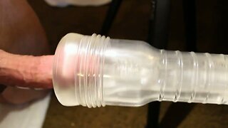 Fleshlight spinning - Hard Stiff Cock Milking