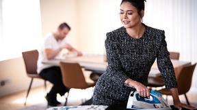 ”Mature MILF stepmum seduces huge dick stepson in law & fucks him”