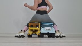 Mercedes vs TATRA Dump Truck Booty Resistance Test – Loud Farts & Ass Bounce