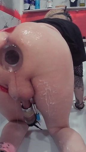 Heart Shaped Asses Butt Girl Tiffany Ciskiss Fucking Xxl Dildo