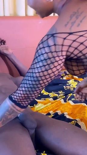 Uglygalz Rides Pato Till She Cum on His Dick