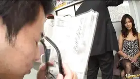 Asami Yoshikawa Pretty Japanese babe masturbates with dildo 2