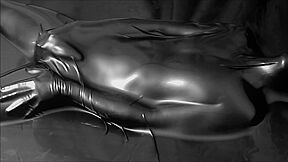 Latex Vacbed Fetish Bondage & Mastrubation For Mistress