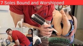 Mia - Bratty Sweaty Feet Get Tied, Tickled & Sniffed - BONDAGE - TAPE - SOLES - TICKLE - FOOT TICKLING - SMELLY FEET - TICKLING - FOOT TICKLING - SOCKS - SNEAKERS - BAREFOOT - SOLES - GAG copy