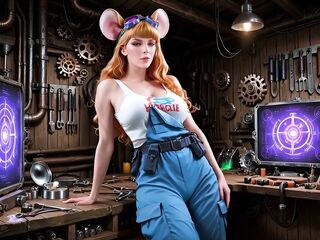 Gadget Got and Was in the Ai Cosplay of Chip and Deal