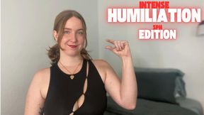 INTENSE VERBAL HUMILIATION: SPH - Femdom Humiliation POV by Miss Honey with Verbal Humiliation and Small Penis Humiliation