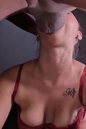 Deepthroat Ecstasy Laeris Wet and Wild Blowjob