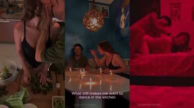 Anniversary Dinner Turned Steamy Snogging with Curvy Latina Wife