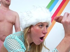 PornPlus - Addison Vodka - Snow Bunny Facialed
