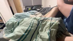 Tattooed Tessa gives an amazing POV blowjob to a fat man
