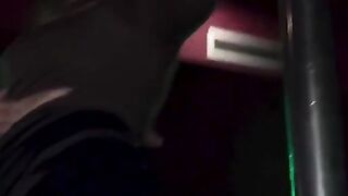 Lucianna-P's Wild Ride! Blonde Teen Fucked Raw in Gloryhole Booth