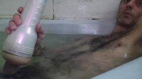 using fleshlight in the spa