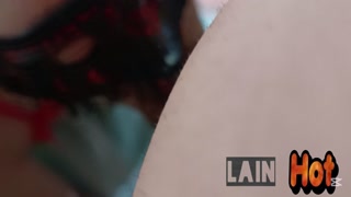 شوهرش سر کار رفت و مجبور شد از منی استفاده کند و او را با منی پر کند 🇮🇷🤤🇮🇷