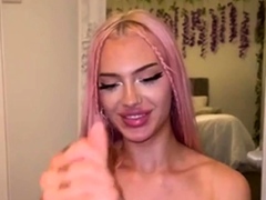 Alexandra Marianna Fucked in Pink Lingerie Sex Tape