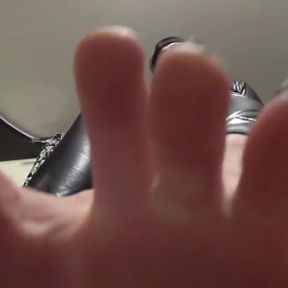 Smell my stinky feet! JOI