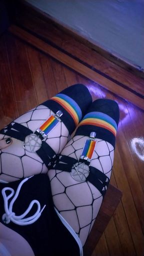 Pride Month Femboy Tease And Masturbates
