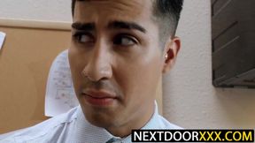 NextDoorXXX.com - Kian Kane swallows Kyle Wyncrest's load after deep anal