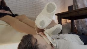 Smell Amazing Legs Of Stella In Creamy Ballet Shoes - Part 2