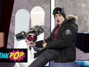 TWINKPOP - Jordan Lake Sucks Maverick Sun Under A Blanket And Finally They Fuck Doggystyle
