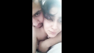 Nasty Indian Cpl Romance and Bosoms Pressing By Paramour