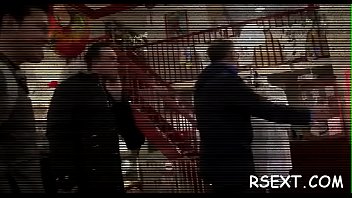 Lucky dude gets his dong sucked hard by an amsterdam