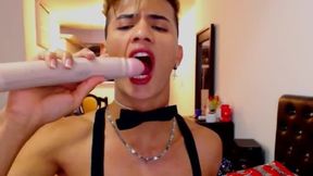 Hot Dildo Sucking Very Nasty