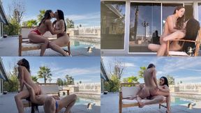 Cherie Deville And Valentina Nappi - X Lesbian By The Pool