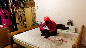 Chastity Bondage Fantasy: Sissy BDSM in PVC & Lycra!