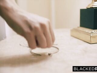 BLACKEDRAW Teen gets passed around and drilled by group of BB