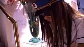 Dominant Femme Dominates Man with Hardcore Pegging and Loads Him Up