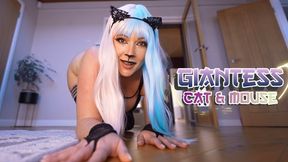 Giantess Cat and Mouse