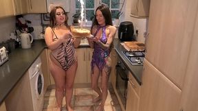 it s catalia valentines birthday cake smash! feet smoosh and arse special!