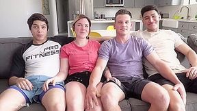 Bisexual Boys And Busty Teen 18+ Chick