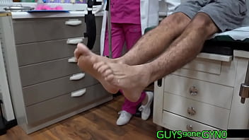 The Perverted Podiatrist W Angel Ramiraz, Tasting Feet &amp_ Pedicure ,Watch Entire Film At GuysGoneGyno! - Reup