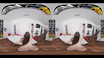 VIRTUAL PORN - Your Step Sister Josie Tucker Gets On Her Knees &amp_ Sucks Your Dick Then Lets You Fuck Her Pussy