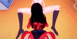 Meru the Succubus &amp; Mavis Dracula in the Lockers Room