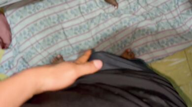 My neighbor fucked my throat raw with his big cock.