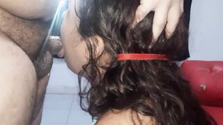Having Fun with the semen before swallowing it. Oral Sex and jizzed inside the mouth of the venezuelan bimbo Deisyyeraldine. Very filthy