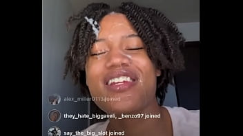 He nutted all over me on Instagram LIVE