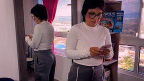 Milf teacher is corrupted by defending her stepson