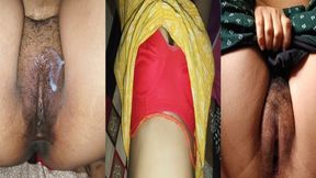 Pussy fucked my pussy, my husband fucked my wet and fair pussy, played my pussy with a lot of love