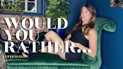 Would You Rather? (Faggot Edition)