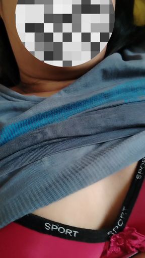 Kelantan Malay Widow Cheating Big Tits Playing Indian Batang