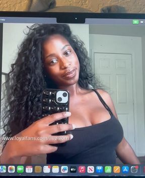 A Word From Your Supreme Ebony God | Financial Domination