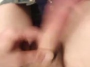 POV Stroking My Clit Sitting on My Toilet; No Audio/No Sound