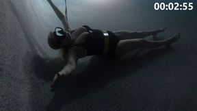 1st Underwater Pool Breath holds
