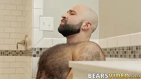 That Bear Body And Tugs On His Dick - Atlas Grant